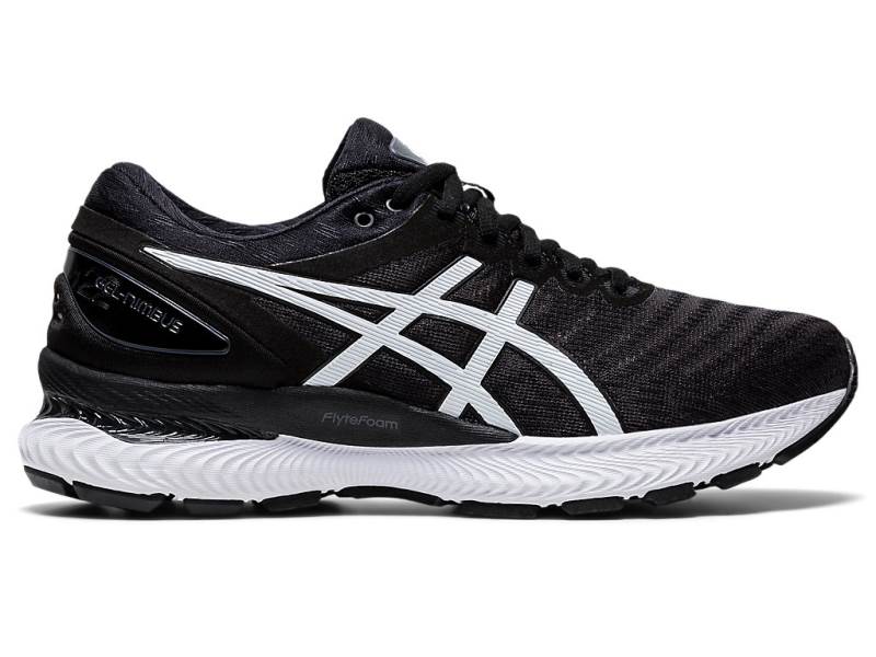 Dámské Běžecké Boty Asics GEL-NIMBUS 22 Černé 50764RQYW